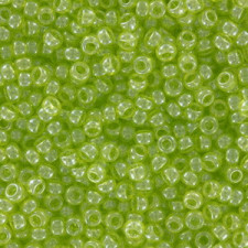 Miyuki rocailles Perlen 11/0 - Transparent chartreuse luster 11-172